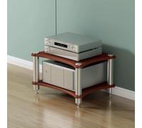 Mobiletto portaoggetti per Supporti multimediali, Torre Rack Audio HiFi per l'organizzazione di componenti Stereo, Supporto per Console Audio-Video per amplificatori e apparecchiature multim
