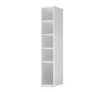 Mobiletto Portaoggetti Sottile,carrello Da Cucina Con Ruote,7 Ripiani Estraibili,porta Spezie In Plastica Sottile Accanto Al Frigorifero,for Piccoli Spazi(14x46x95cm)