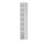 Mobiletto Portaoggetti Sottile,carrello Da Cucina Con Ruote,7 Ripiani Estraibili,porta Spezie In Plastica Sottile Accanto Al Frigorifero,for Piccoli Spazi(20x46x156.5cm)