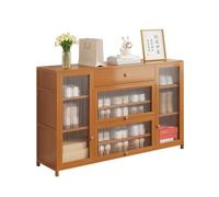 Mobiletto portascarpe moderno per 15-28 paia, sottile organizer per scarpe da ingresso con ante in acrilico, organizer per scarpe in bambù indipendente con cassetto, salvaspazio, per soggiorno e corri