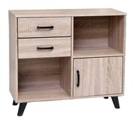 MOBILETTO SALVASPAZIO MODERNO BASSO LIBRERIA CASSETTIERA ARMADIETTO h708030cm