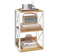 Mobiletto Scaffale per Soggiorno Cucina, Bagno 3/5 Ripiani Legno