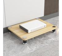 Mobiletto stereo / Mobile multimediale,Scaffale angolare AV a 2/3/4 ripiani | Ideale per casa, ufficio, sala AV, DJ e home theater(White,Single-layer)