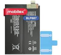 MOBILEX® Batteria BLP887 per Realme GT Neo 2 / GT 2 Pro | 5000 mAh - OEM | Ricambio interno con adesivo | Capacità originale