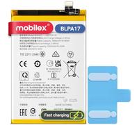 MOBILEX® Batteria BLPA17 per realme C53 / C67 4G / C65 4G / 12 5G / 13 5G (RMX3951) | Ricarica Rapida | 5000mAh | Sostituzione interna con adesivo | Capacità originale