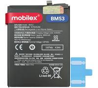 MOBILEX® Batteria BM53 per Xiaomi Mi 10T 5G / Xiaomi Mi 10T Pro 5G / Redmi K30S Ultra | 5000mAh - OEM | Ricambio interno | Capacità originale
