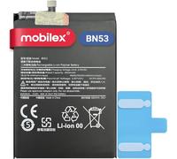 MOBILEX® Batteria BN53 per Xiaomi Redmi Note 9 Pro 4G / MAX / 10 Pro/MAX/Poco M2 Pro | Ricambio Interno | 5020mAh - OEM | Capacità Originale