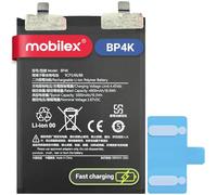 MOBILEX® Batteria BP4K per Poco F5 5G / Poco X5 Pro 5G / Xiaomi Redmi Note 12 Pro 5G | Ricarica Rapida 67W | 5000mAh - OEM | Batteria Interna di Ricambio con Adesivo | Capacità Originale
