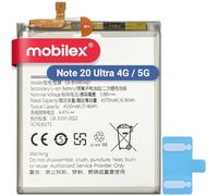 MOBILEX Batteria EB-BN985ABY per Samsung Galaxy Note 20 Ultra 4G / 5G | 4500mAh - OEM | Ricambio interno con adesivo | Capacità originale