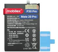 MOBILEX® Batteria HB486486ECW per Huawei Mate 20 Pro / P30 Pro | 4200mAh - OEM | Ricambio interno con adesivo | Capacità originale