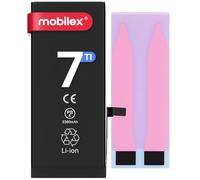 MOBILEX Batteria per iPhone 7 | 2380mAh - OEM | Ricambio interno con adesivo | Chip IT | Alta capacità