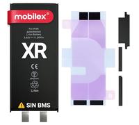 MOBILEX® Batteria senza BMS per iPhone XR | 2942mAh - Capacità originale | Cella interna di ricambio | OEM | Senza cavo Flex