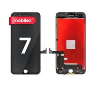 MOBILEX® Display LCD per iPhone 7 (Nero) | Retina Touch Screen 4.7" | Completo di Telaio