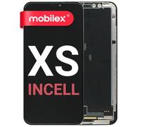 MOBILEX® Schermo Incell per iPhone XS | FHD COF | Display Touch 5,8" | Face ID | True Tone | Completo di cornice