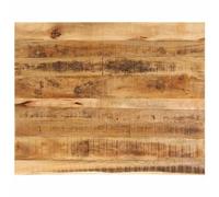 Mobili,Accessori da tavolo,Piani del tavolo,Piano del tavolo 90x80x2.5 cm Live Edge Legno massello grezzo mango