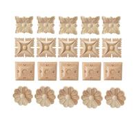 Mobili Angolo Decalcomania Legno Artigianato, Applique per Angoli intagliati in Gomma Decalcomanie in Legno Intagliato per Porte e Finestre di Casa Fai da Te Intagliato Applique in Legno