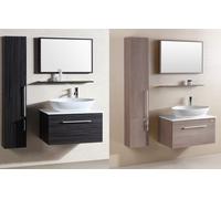 MOBILI ARREDO BAGNO 80 SPECCHIO LAVABO COLONNA MENSOLA MISCELATORE IN OMAGGIO |3