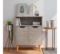 Mobili da cucina Questa credenza porta un tocco di eleganza e un aspetto di classe alla vostra zona giorno. Questo mobile è realizzato in legno multistrato che ne garantisce la robustezza ed è facile