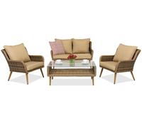 Mobili da giardino Bilbao Coffee 4 Garden Point marrone