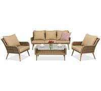 Mobili da giardino Bilbao Coffee 5 Garden Point marrone