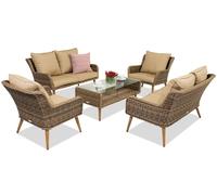 Mobili da giardino Bilbao Coffee 6 Garden Point marrone