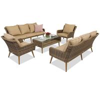 Mobili da giardino Bilbao Coffee 8 Garden Point marrone