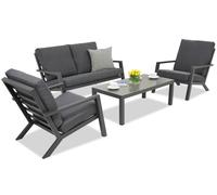 Mobili da giardino Braga Coffee 4 Garden Point antracite