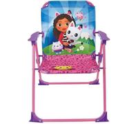 Mobili da giardino - FUN HOUSE - Mobili da giardino Gabby e Magic House Tavolo 46 x 46 cm 2 sedie pieghevoli ombrellone 125 x 100 cm