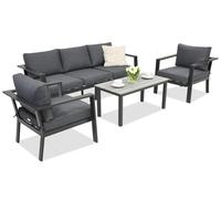 Mobili da giardino in alluminio Sydney Coffee 5 Garden Point antracite