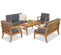Mobili da giardino in legno di acacia Danang Coffee 6 Garden Point