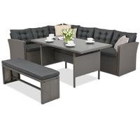 Mobili da giardino in technorattan Latina Garden Point antracite