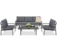 Mobili da giardino moderni in metallo Vigo Coffee 5 Garden Point antracite
