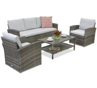 Mobili da giardino Monaco Coffee 5 Garden Point grigio