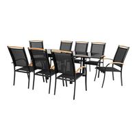 Mobili da giardino set da giardino 90-180cm argento Diplomat ib style®