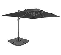 MOBILI DA GIARDINO VIDAXL Parasole con Base Portatile Antracite - 276347