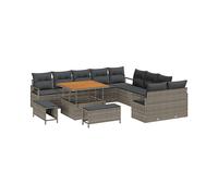 MOBILI DA GIARDINO VIDAXL Poliratán, 71x100x100 cm