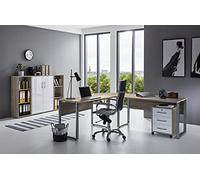 Mobili da ufficio completo Office Edition in rovere Soma/bianco opaco (set 2)