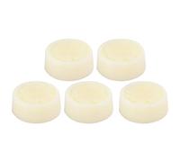 Mobili d'api pavimenti per lucidatura set di cera set di cera 4 foglie bianche per opere d'arte in mogano fai -da -te giallo (Bianco)