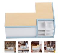 Mobili in miniatura per casa delle bambole Banco cassa del supermercato in