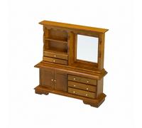 Mobili in Miniatura Resistente Toeletta Vintage in Legno di Betulla Robusto