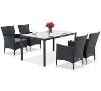 Mobili in rattan sintetico Milan/Granada 4 Garden Point antracite