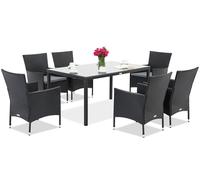 Mobili in rattan sintetico Milan/Granada 6 Garden Point antracite