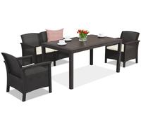 Mobili in rattan Venezia Apetito 4 marrone Bica