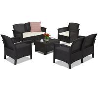 Mobili in rattan Venezia Coffee 6 Bica marrone