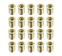 Mobili legno M10x25mm Inserto filettato dadi esagonali interfaccia 20pz