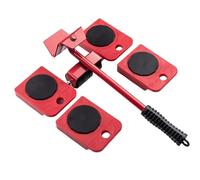 Mobili Lift Mover Tool Set - Lift Furniture Transport Tool | Iron Material Appliance Mover Sollevamento Tools for School, Professional Moving, Work Area, & Residential Use