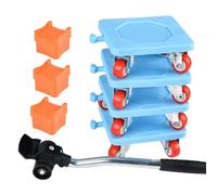 Mobili Mobili Mobili Set - Ruote A Rulli Di Dispositivo Pesante Con Strumento Per Ascensore Mobili, Sistema Di Trasloco Facile | Spostare Il Divano, Frigorifero, Lavatrice, ar