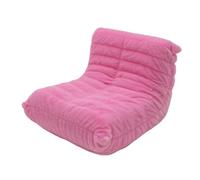 Mobili per casa delle bambole, mini divano in scala 1 e 12, divano in miniatura, per casa delle bambole e soggiorno, decorazione per la scena di gioco (rosa)