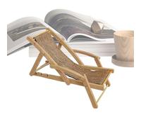 Mobili Per Casa Delle Bambole - Sedia In Legno In Miniatura | Decorazioni Per La Casa Delle Bambole | Bambole E Accessori | Sedie A Sdraio In Legno | Modella Decorazione Da Tavolo Da Cassa Per