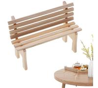 Mobili per la casa,Mobili per la casa | Statua del carrello per mobili minuscoli in legno | Mobili per il mondo delle fiabe, Giardino m